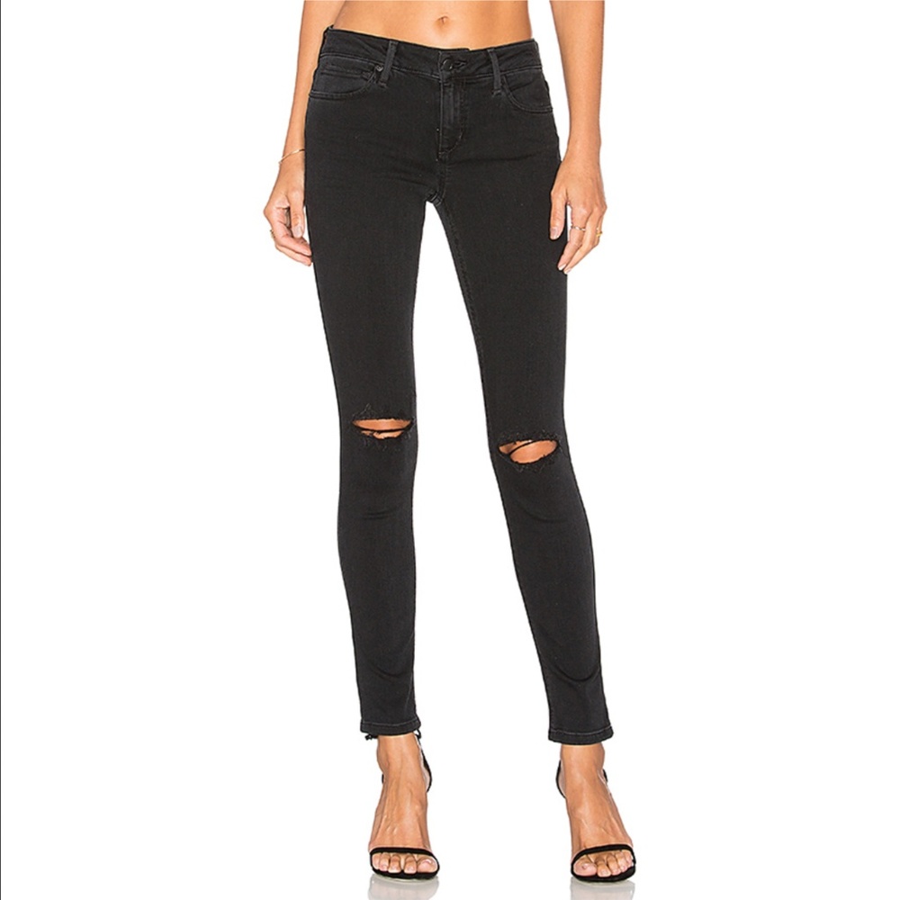 Joe's Jeans 'The Vixen' Black Skinny Jeans Sz 31